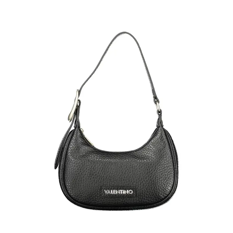 Borsa a Tracolla Donna Nera Logo Nero