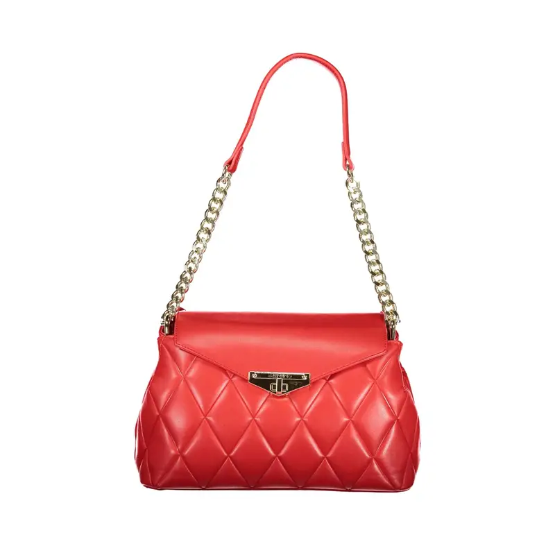 Borsa a Tracolla Donna Rossa Logo Rosso