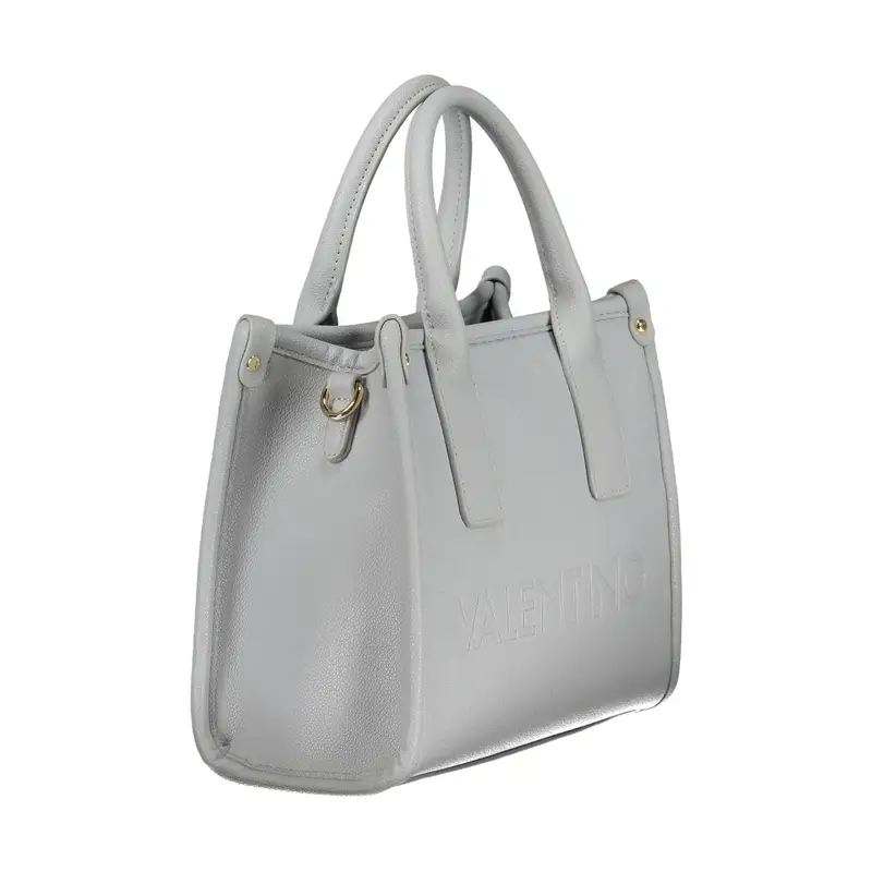 Borsa Donna Azzurra Stampa Logo Azzurro miniatura 3