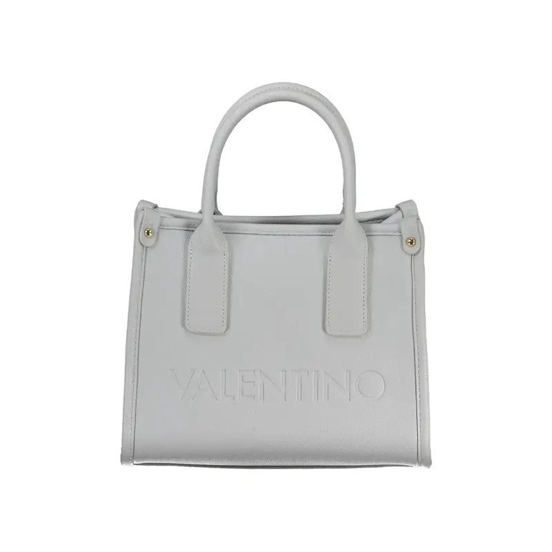 Borsa Donna Azzurra Stampa Logo Azzurro