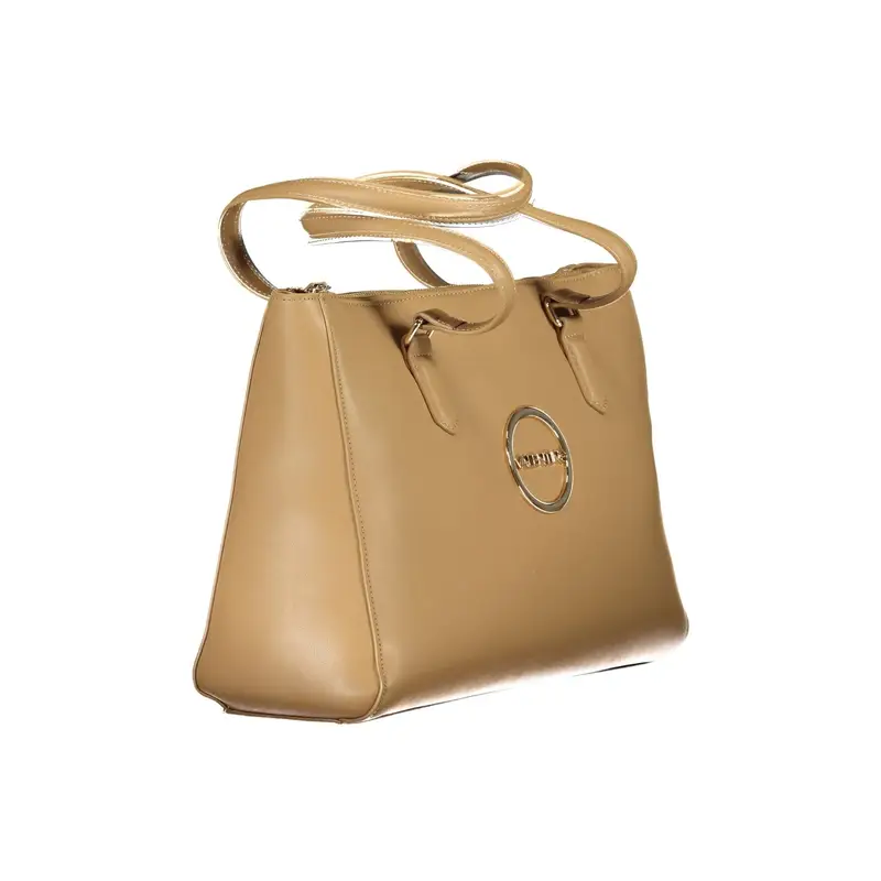 Valentino Bags Borsa Donna beige con Chiusura a Zip miniatura 3