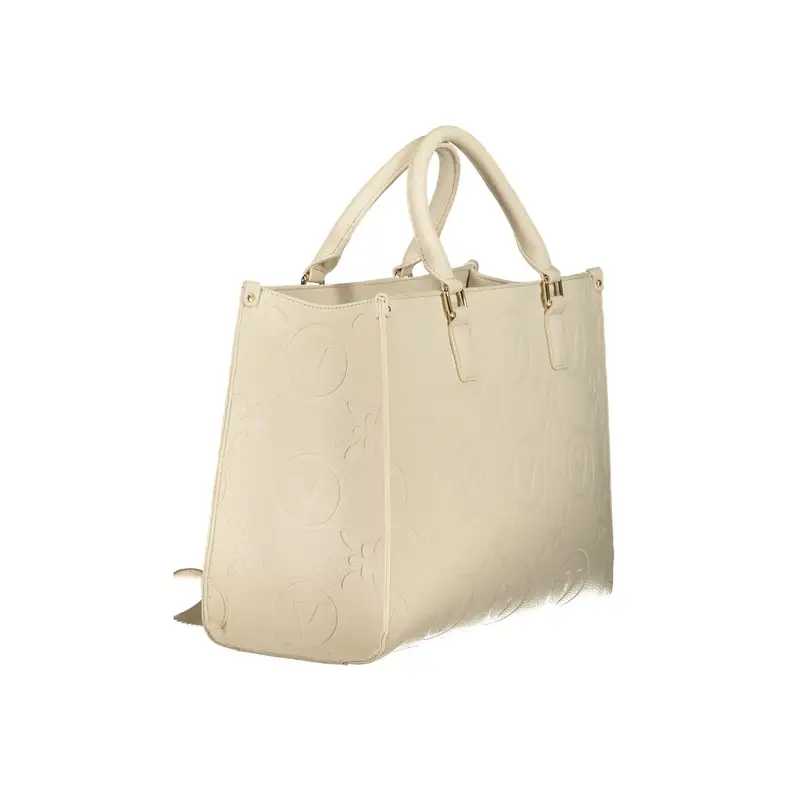 Valentino Bags Borsa Donna beige con Chiusura a Zip miniatura 3
