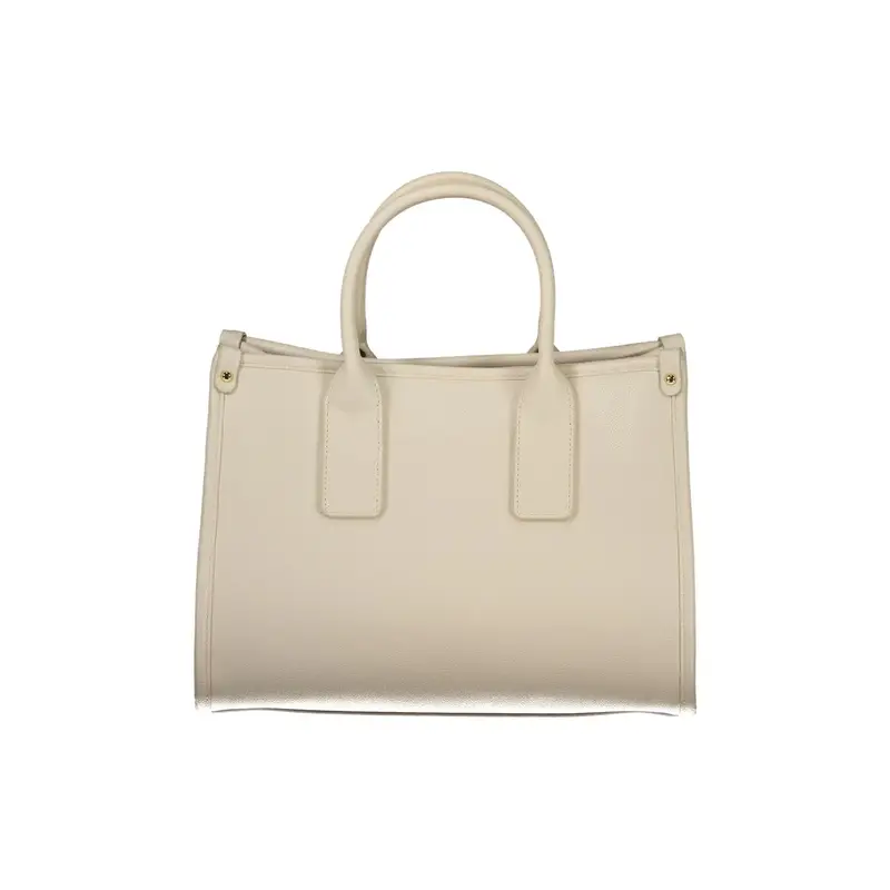 Borsa Donna Beige Stampa Logo miniatura 2