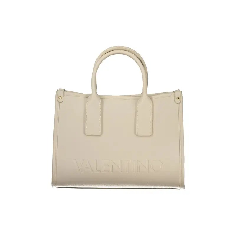 Borsa Donna Beige Stampa Logo