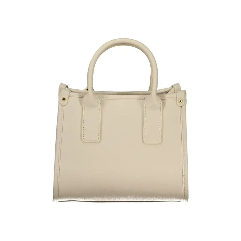 Borsa Donna Beige Stampa Logo miniatura 2