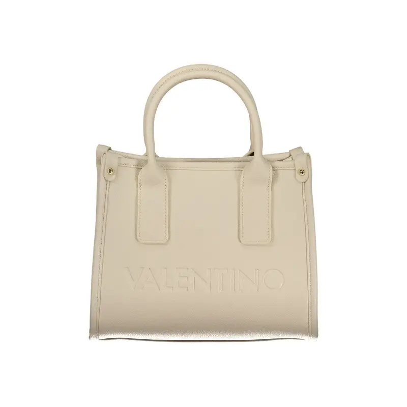 Borsa Donna Beige Stampa Logo
