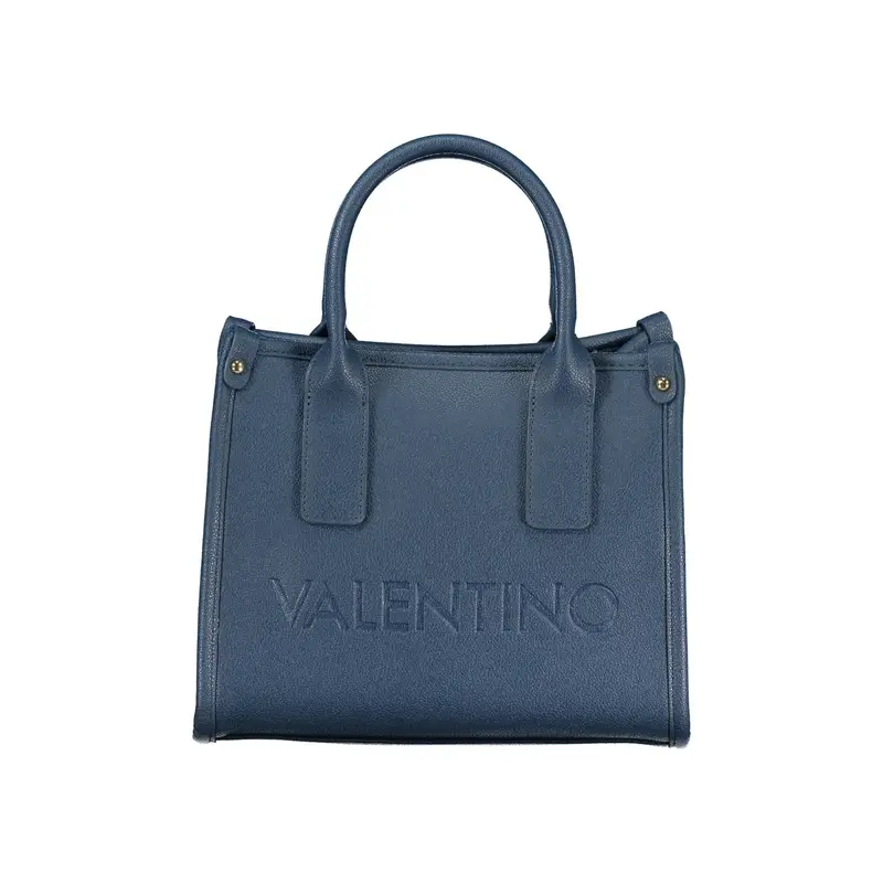 Borsa Donna Blu Stampa Logo