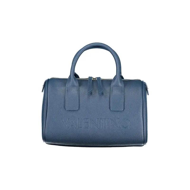 Borsa Donna Blu Stampa Logo