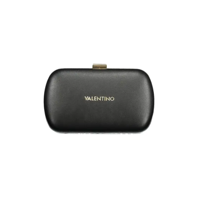 Borsa Donna Nera 1 Manico Tracolla Catena Logo Nero