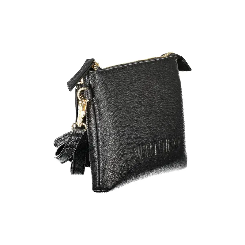 Borsa Donna Nera 1 Manico Tracolla Logo Nero miniatura 3