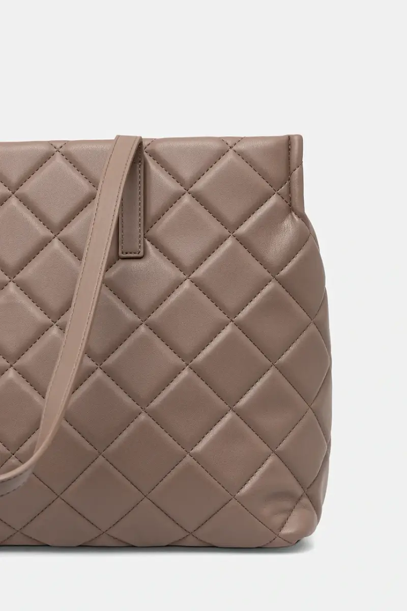 borsetta colore blu navy VBS3KK10R Marrone miniatura 2