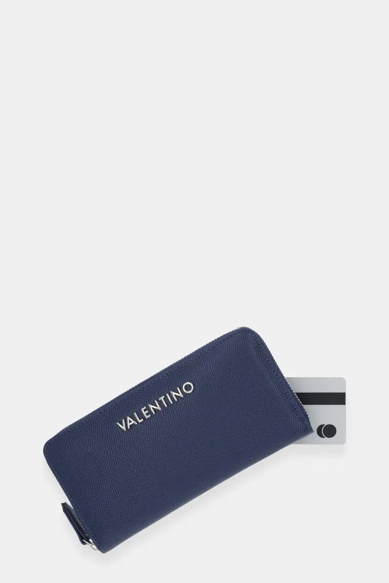 portafoglio Blu navy miniatura 4