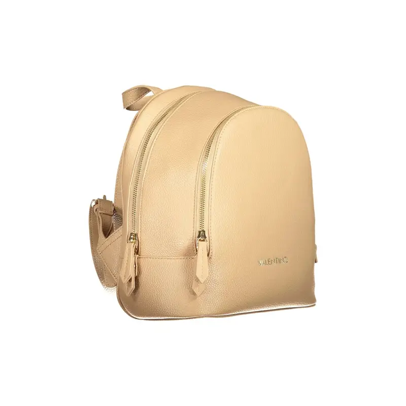 Valentino Bags Zaino Donna beige con Logo miniatura 3