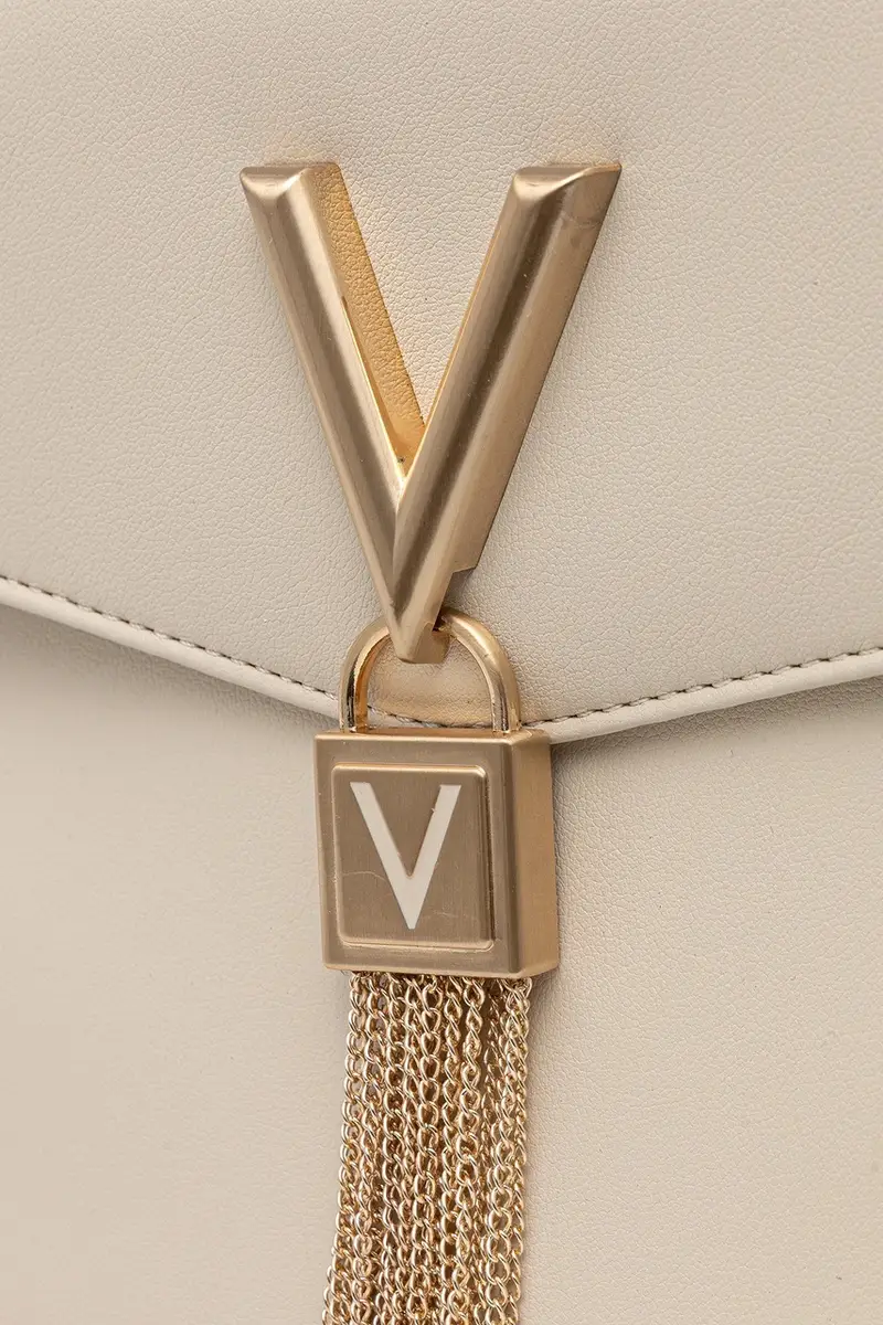 zaino donna colore beige con applicazione VBS9AK20 miniatura 4