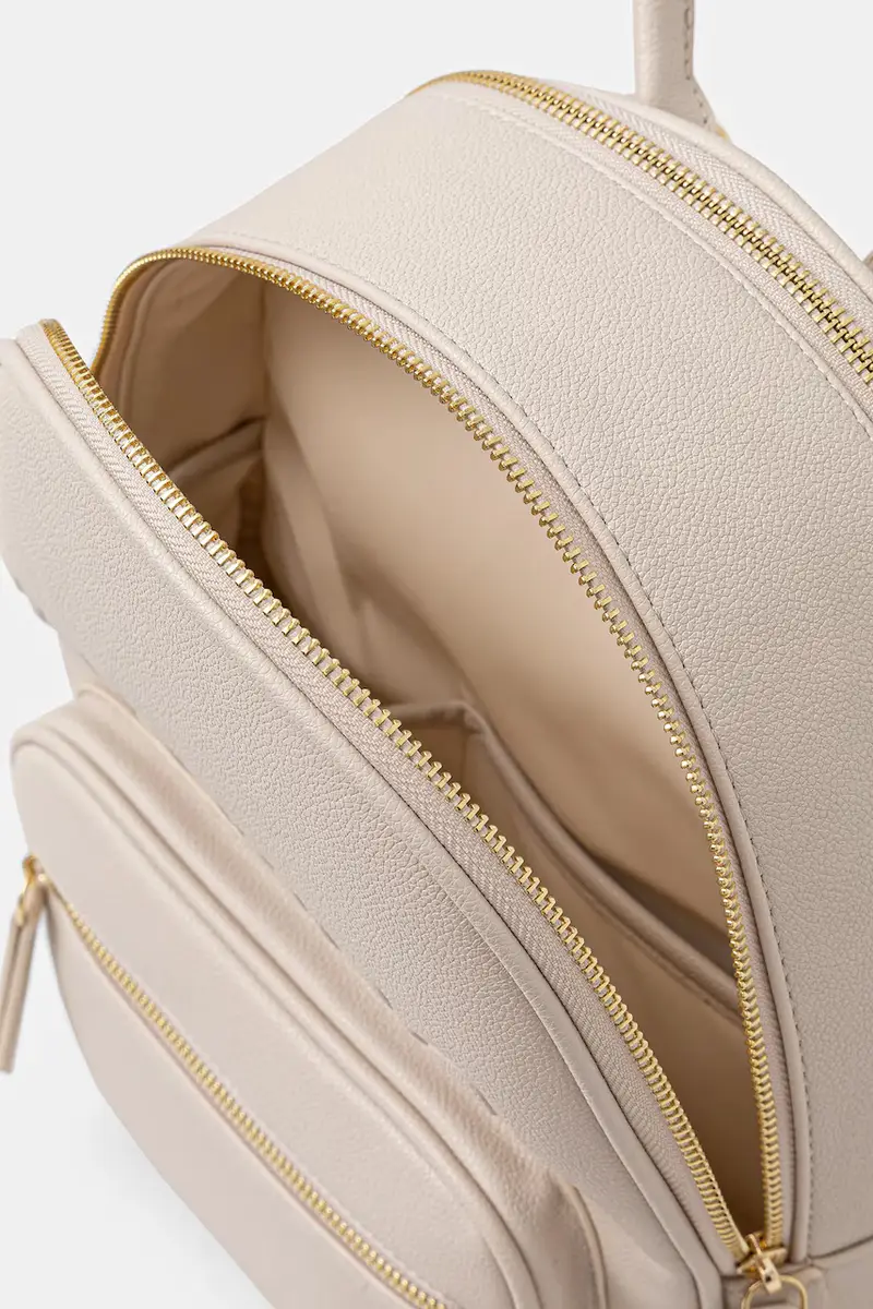 zaino donna colore beige VBS9EO21 miniatura 5