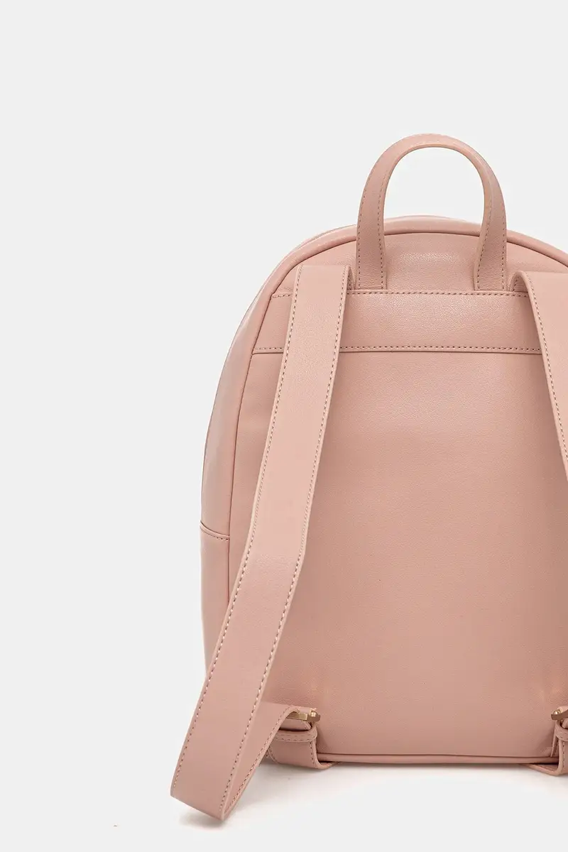 zaino donna colore rosa con applicazione VBS9AK20 miniatura 3