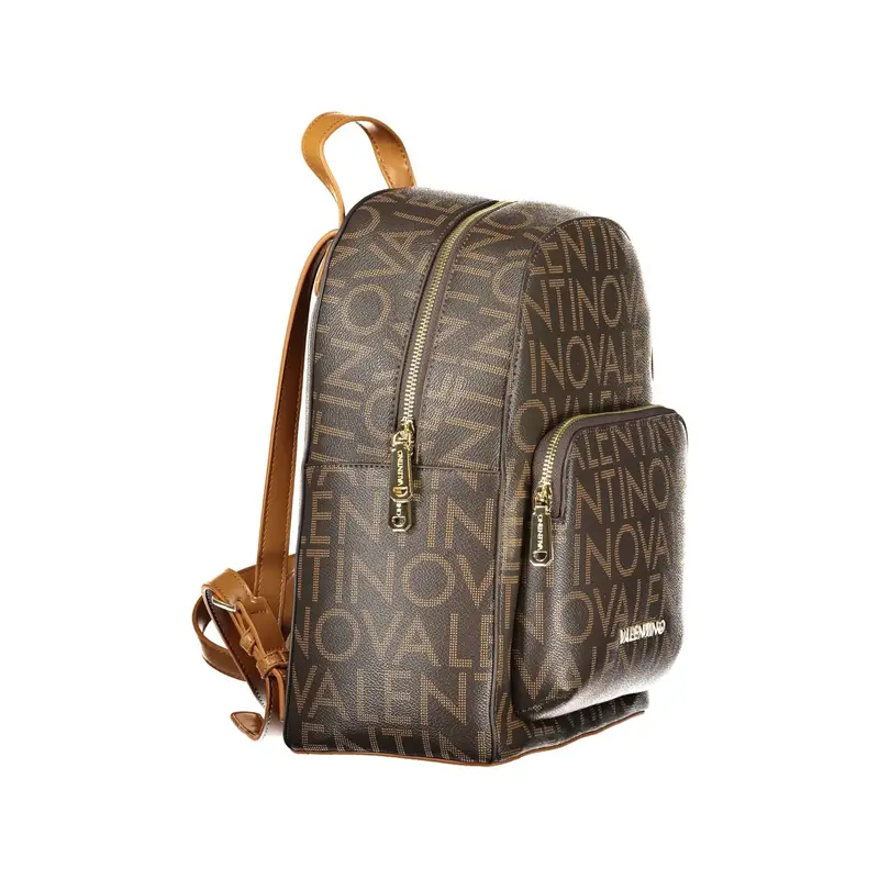 Zaino Donna Marrone Porta iPad Regolabile Logo miniatura 3