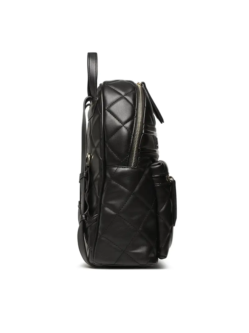 Zaino Donna Nero Trapuntato con Dettagli a Contrasto miniatura 2