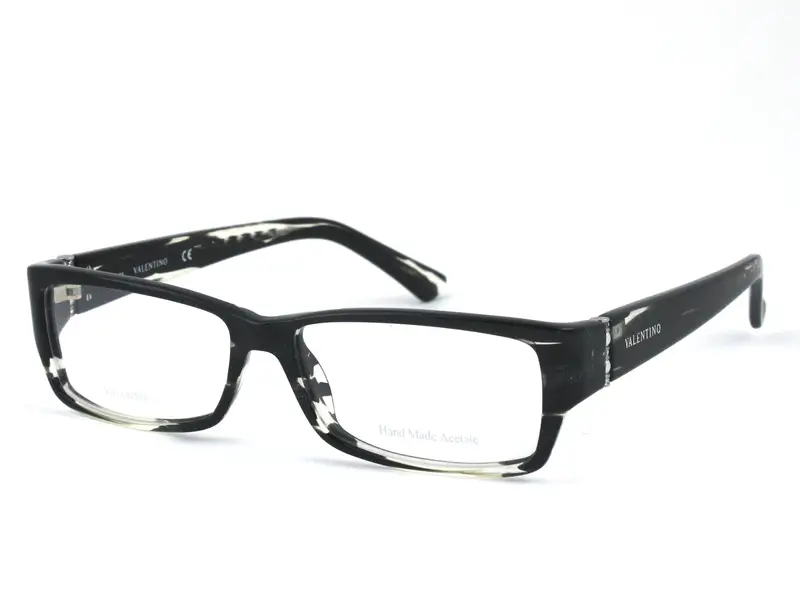 Valentino Donna VAL 5470 FXF/14 DKGREY S Montature da vista outlet  Nero  Squadrata