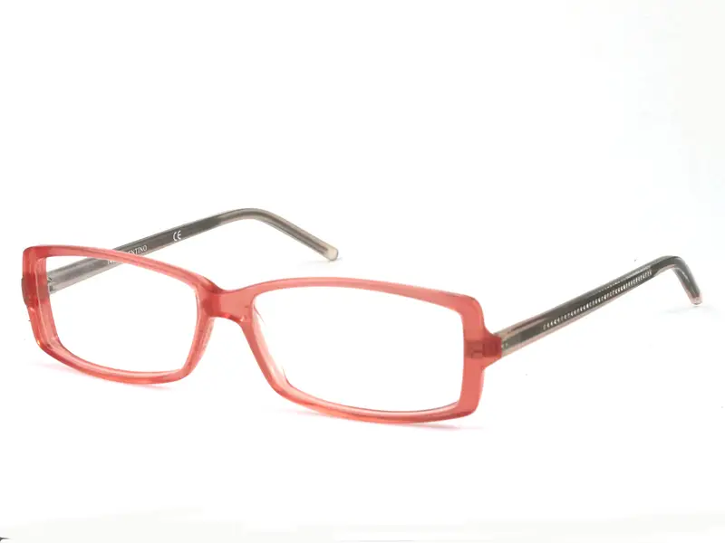 Valentino Donna VAL 5530 EYE/14 PEARLED Montature da vista outlet Plastica Rosa  Squadrata