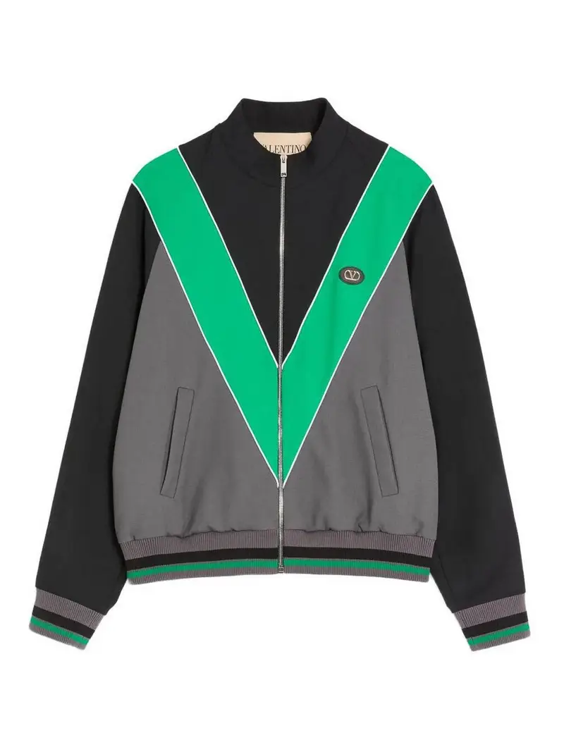 Felpa con firma Vlogo Nero