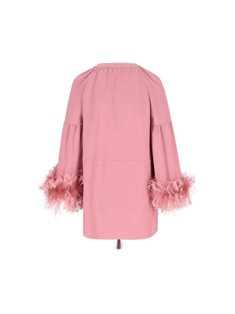 Abito In Seta ROSA miniatura 2