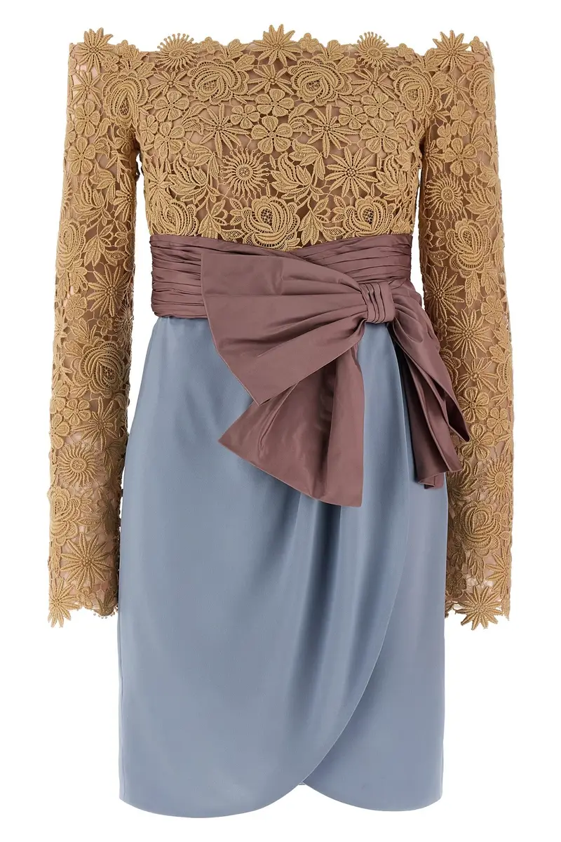 Abito Valentinogaravani Fleur A Jours Flower Mix Multi