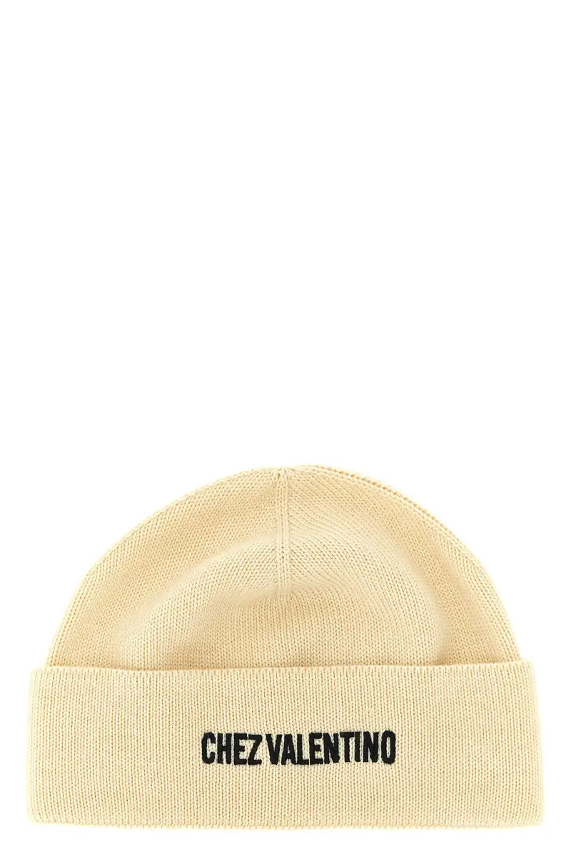 Berretto Valentino Garavani 'Chez Valentino' Beige