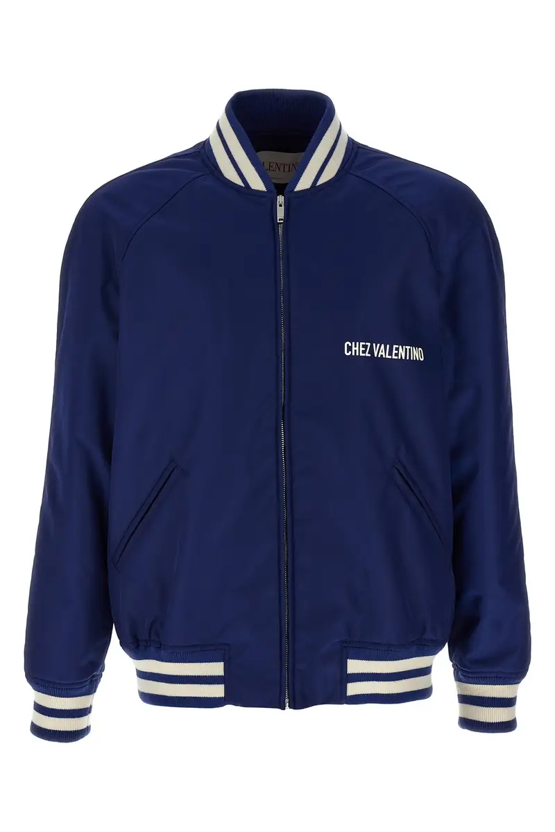 Bomber Valentino Garavani Chez Valentino Blu