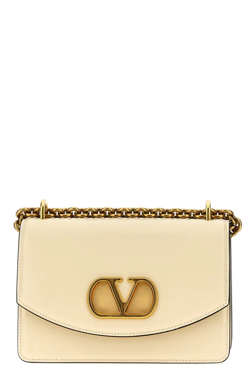 Borsa A Spalla Valentino Garavani Vain Bianco