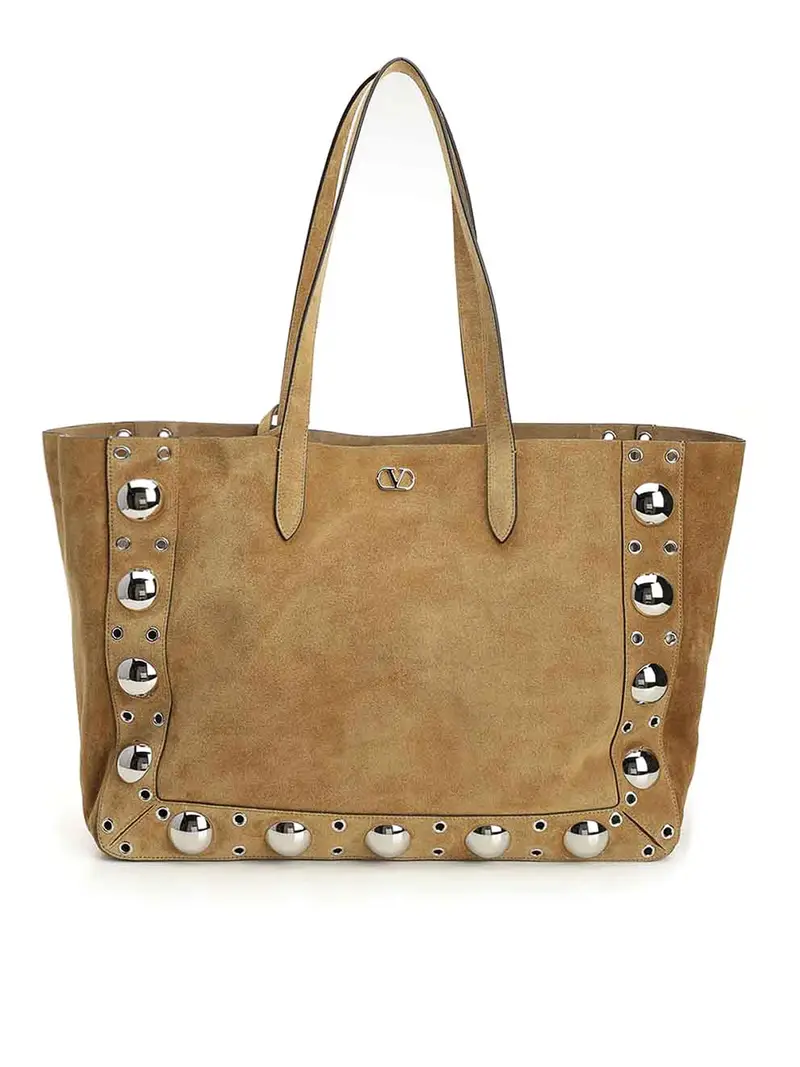 Borsa In camoscio L Marrone