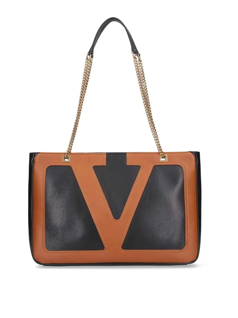 Borsa Tote Media Nero