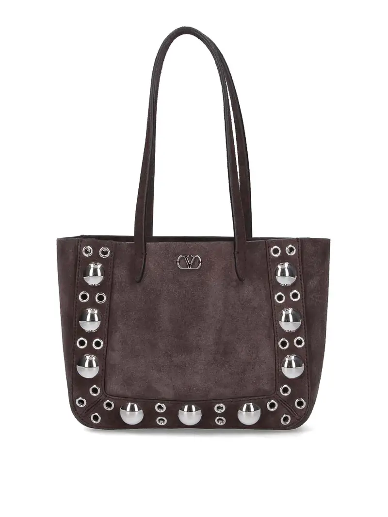 Borsa Tote Mini Marrone