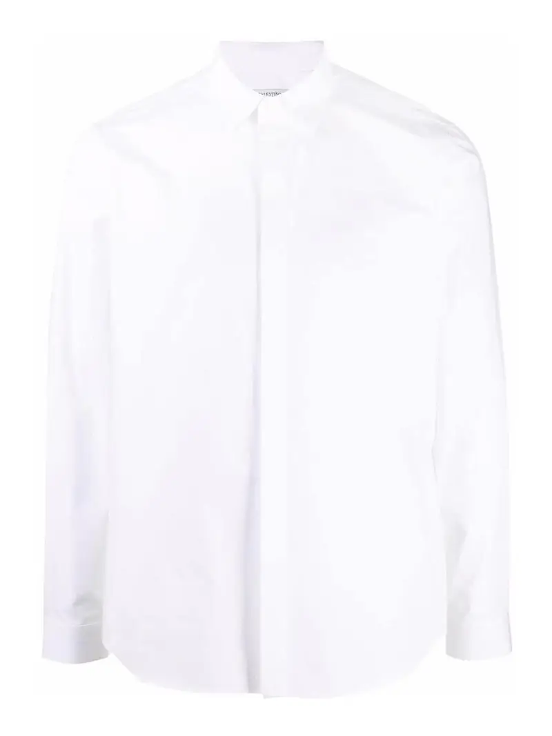 Camicia a maniche lunghe Bianco