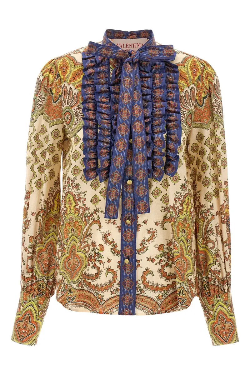 Camicia Valentino Garavani Voyage Imaginaire Multi