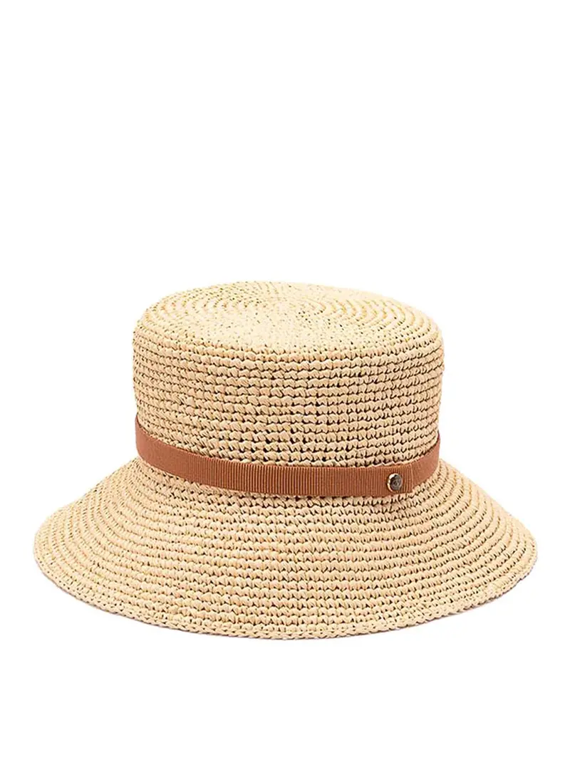 Cappello da pescatore firmato Vlogo Beige