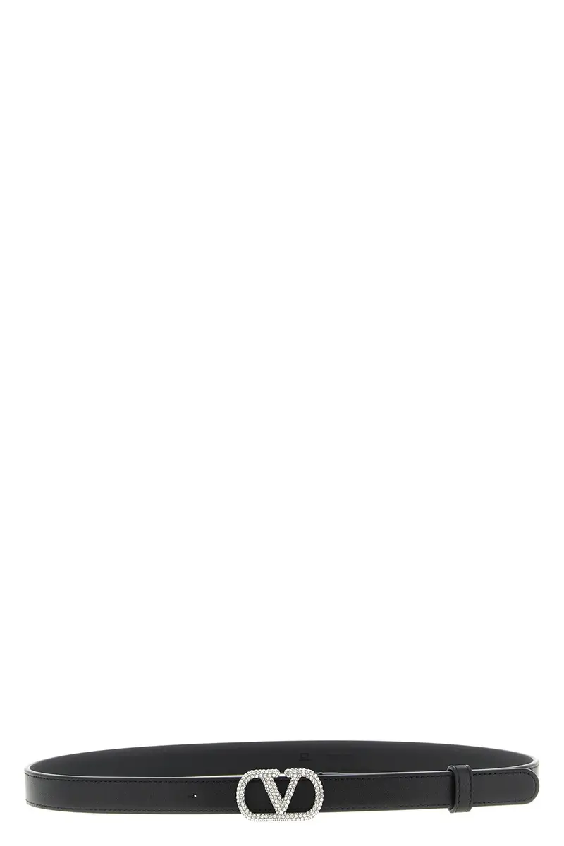 Cintura Valentino Garavani Vlogo Signature Nero