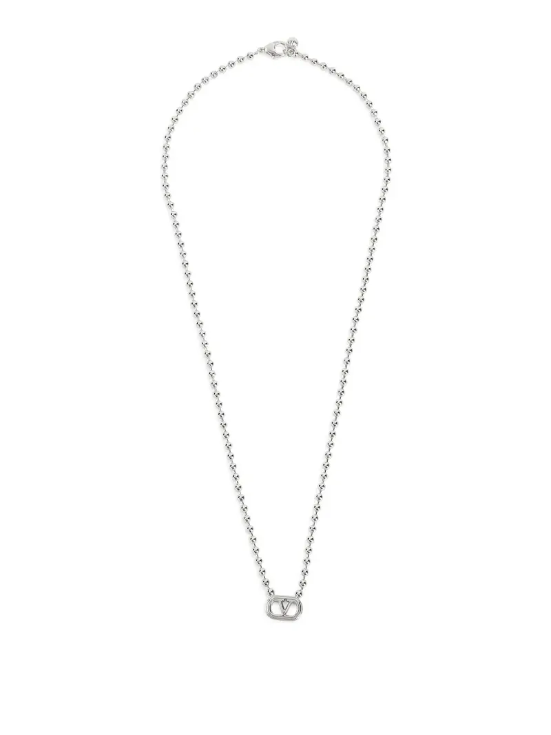 Collana in ottone Nero