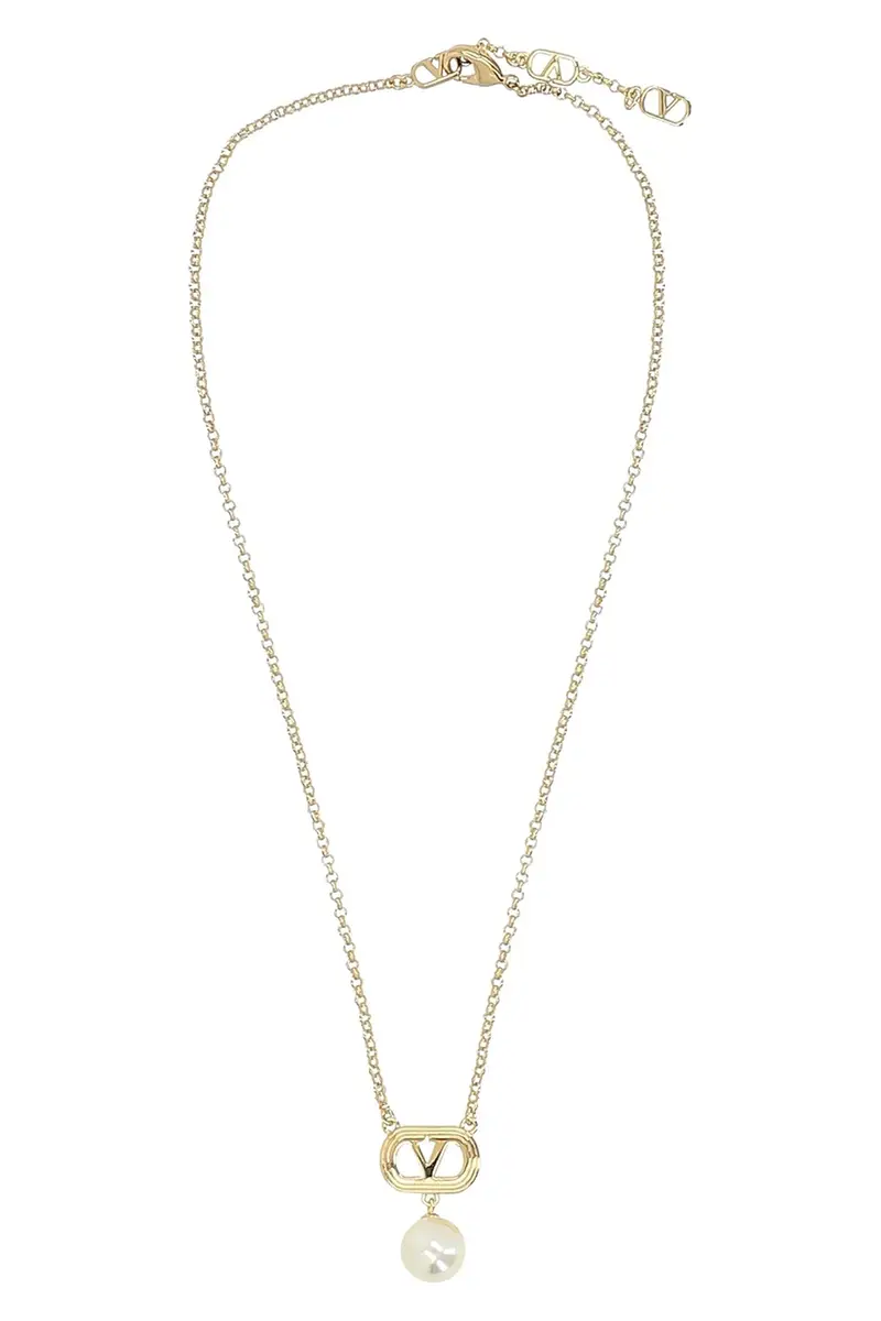 Collana Valentino Garavani Vlogo Signature Oro