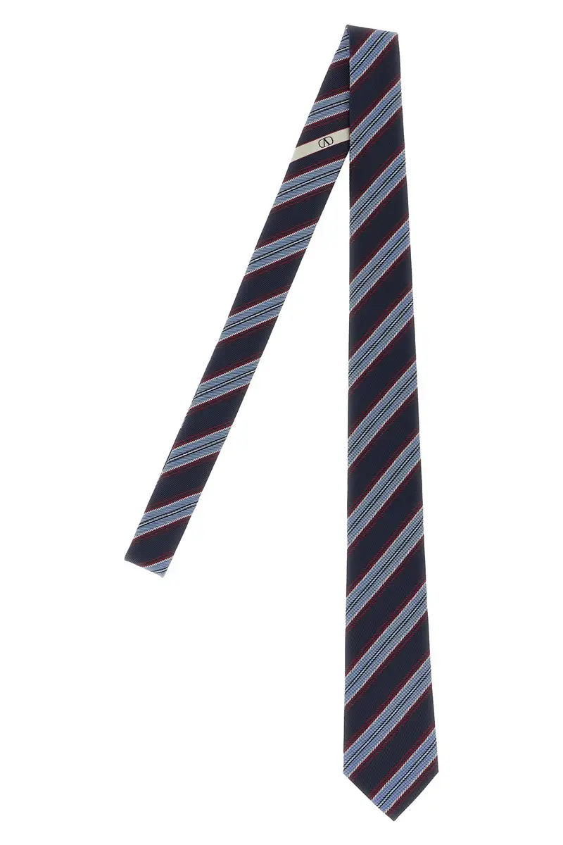 Cravatta Valentino Garavani 'Valentie' Blu