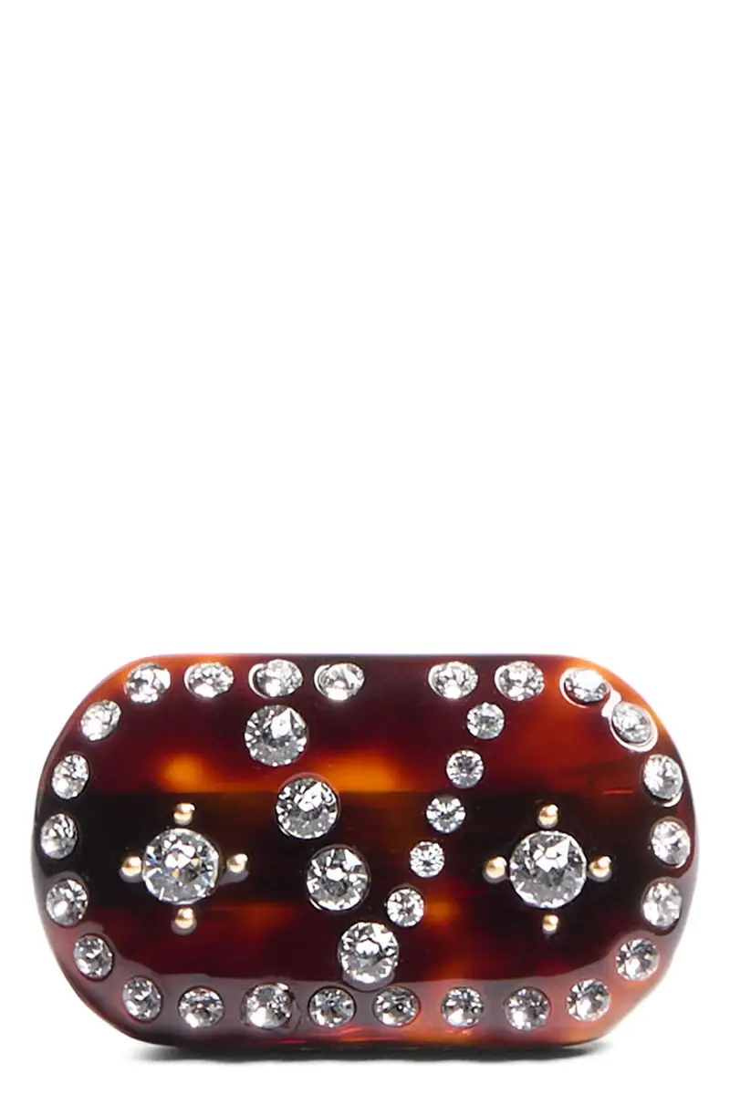 Fermaglio Per Capelli Valentino Garavani Marrone