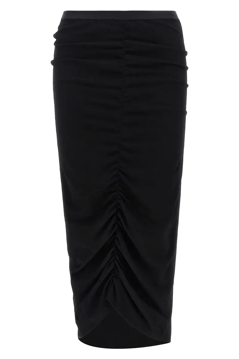 Gonna Valentino Garavani Drappeggi Nero