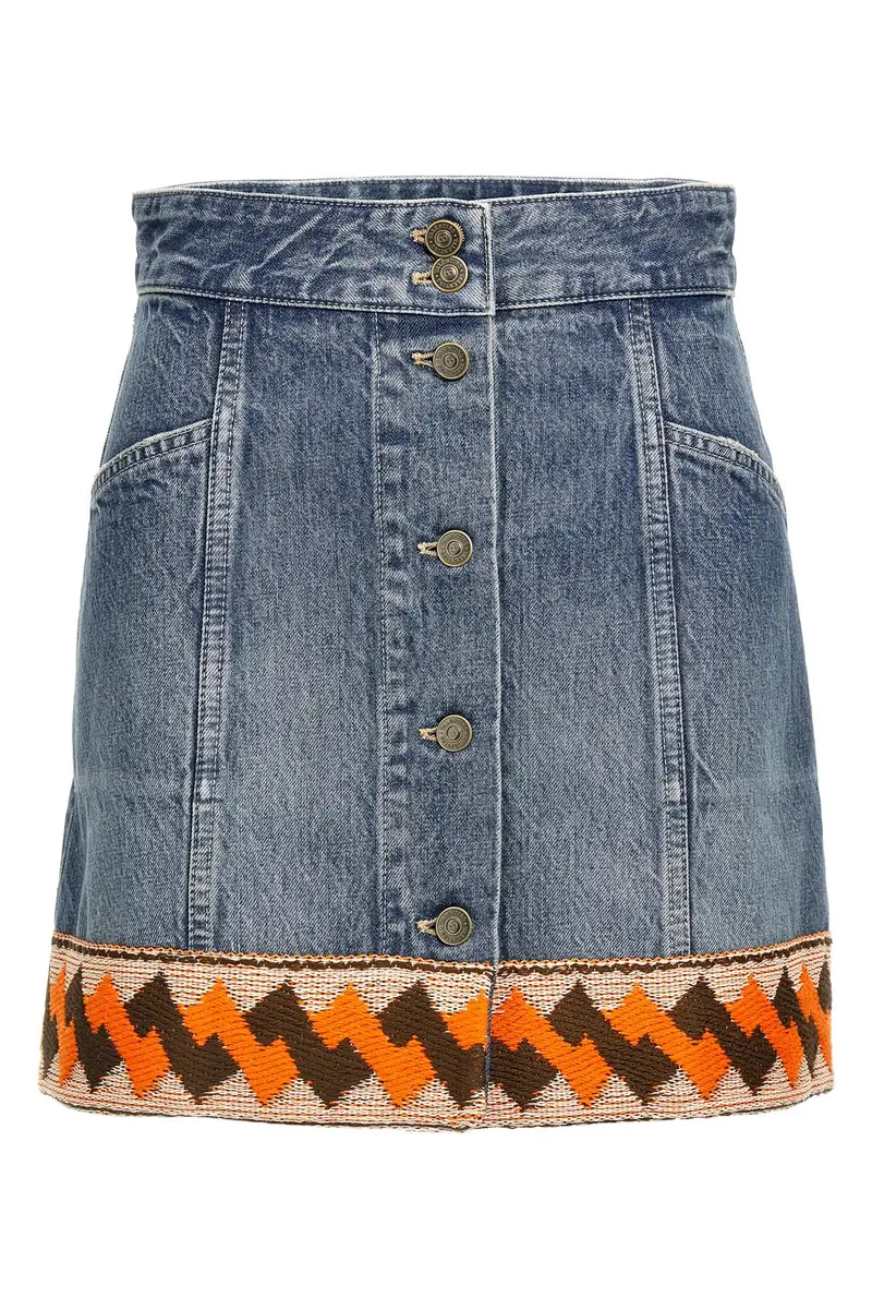 Gonna Valentino Garavani Passamaneria Multi