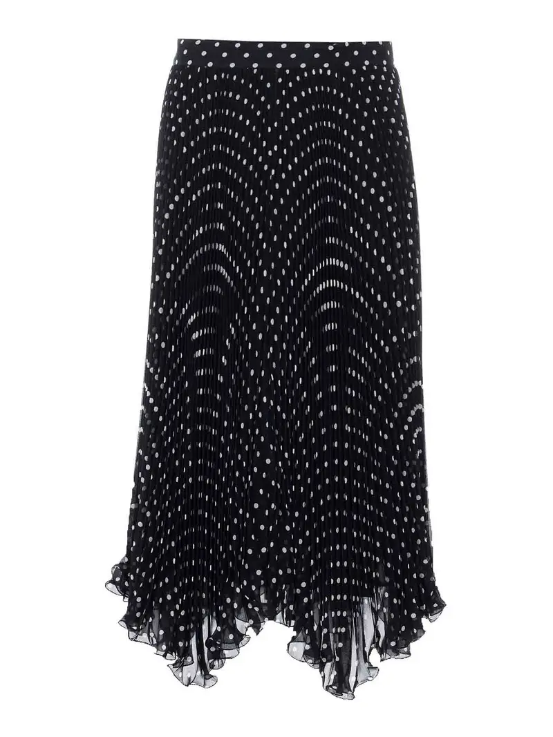 Gonna Valentino in bianco e nero