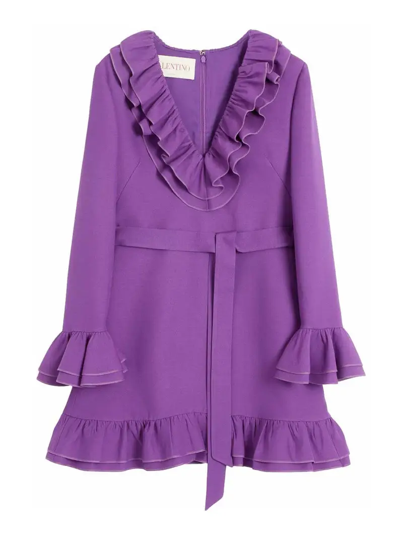 Miniabito in crÃªpe Couture Viola