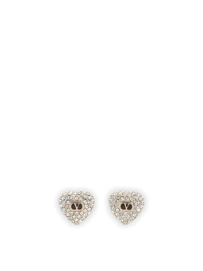 Orecchini (Cuore 14Cm) Nero