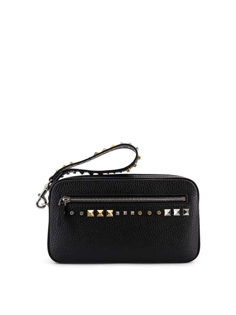 Pochette In Pelle Nero
