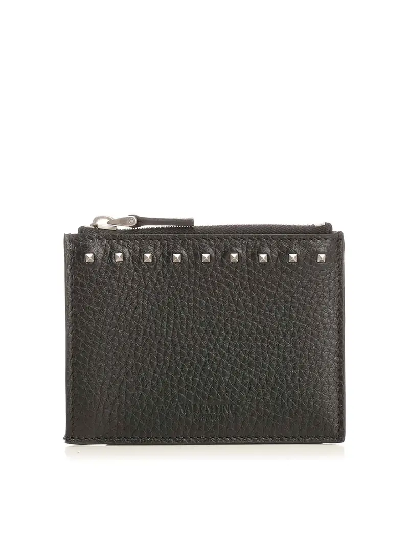 Porta della carta Rockstud Nero