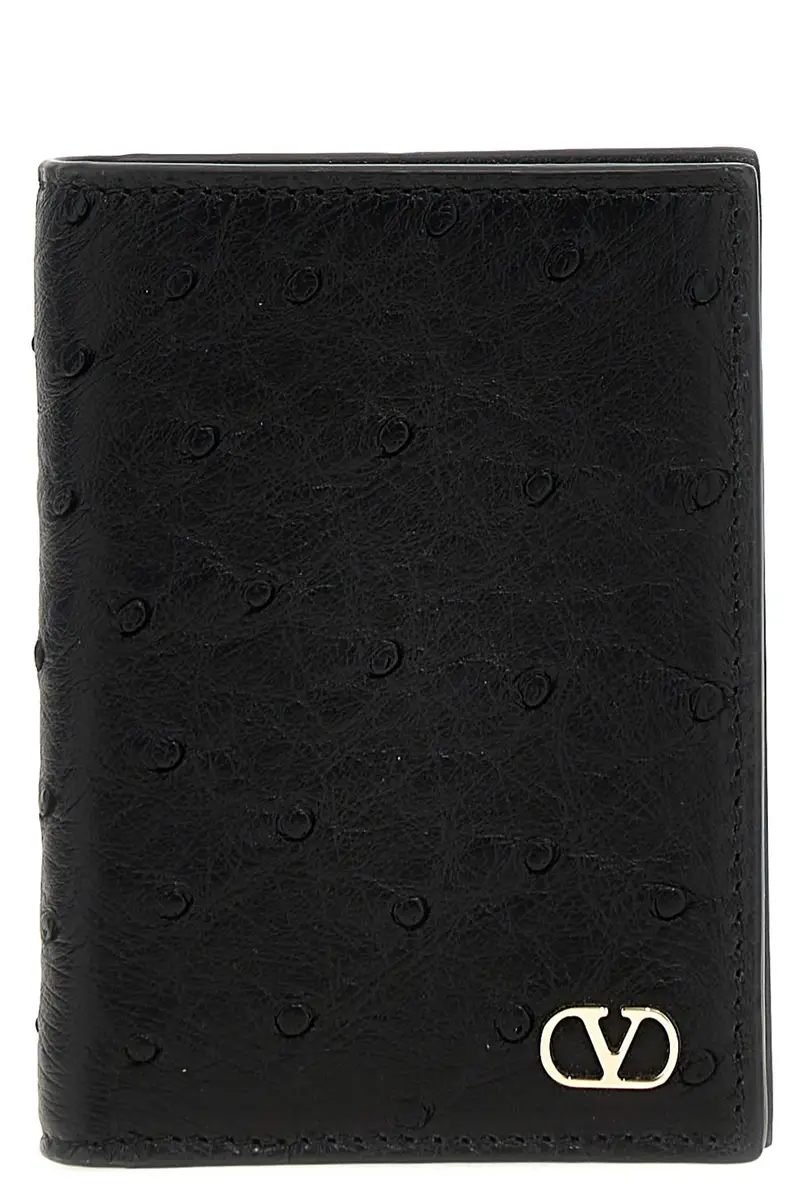Portacarte Valentino Garavani Vlogo Nero
