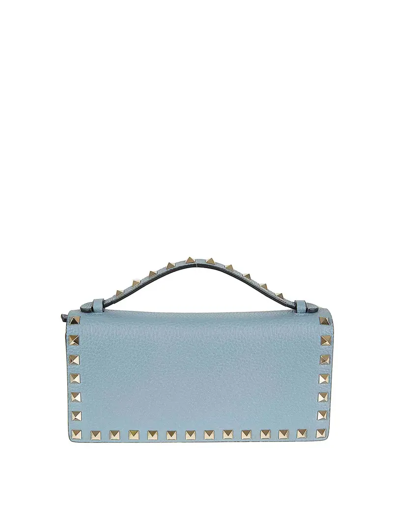 Portafoglio con tracolla Grigio